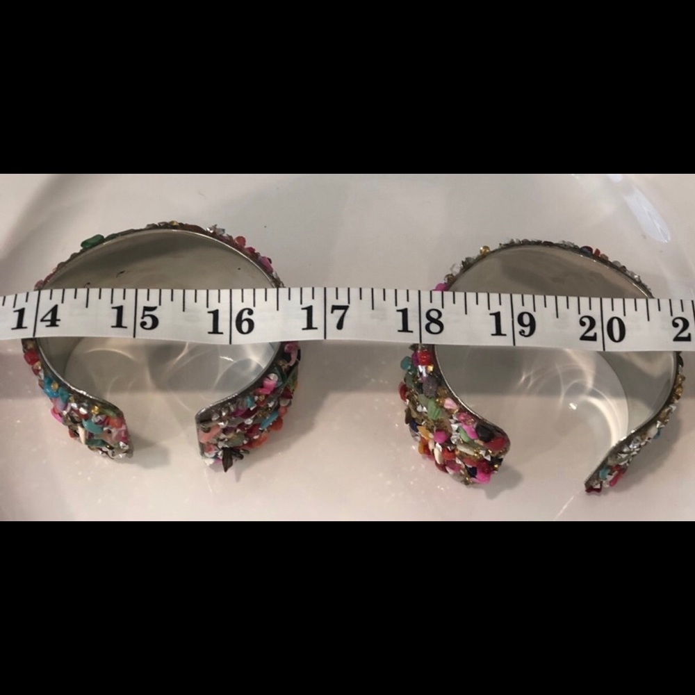 🌸 NWT 2.75” Beautiful and Colorful Statement Bracelet 🌸 - Picture 7 of 7